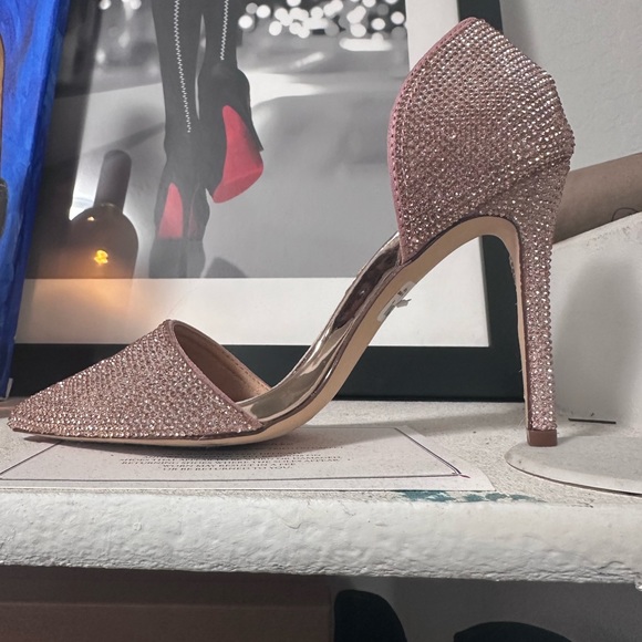 Rose Gold Heels Size 5.5 - Picture 7 of 7